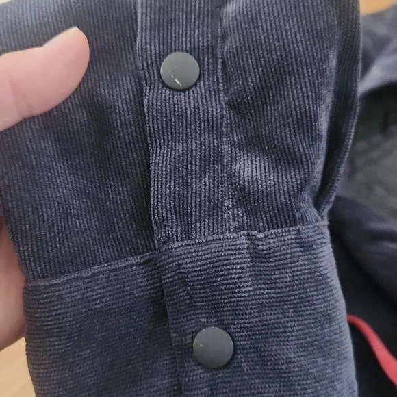 Navy Mens Corduroy Jacket size LARGE - Picture 5 of 15